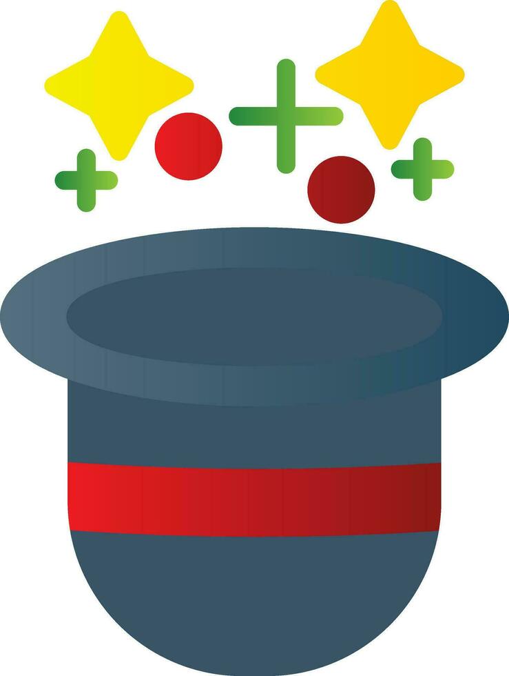 Magic Hat  Vector Icon Design