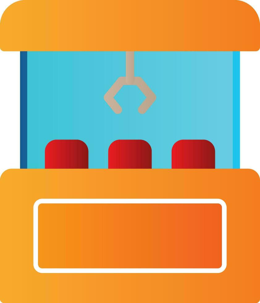 Claw Machine  Vector Icon Design