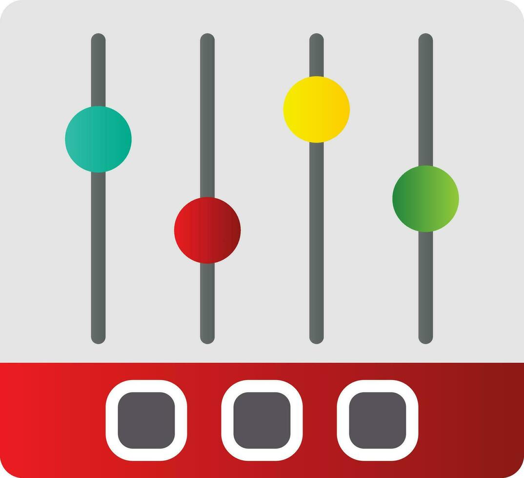 Music Equalizer  Vector Icon Design