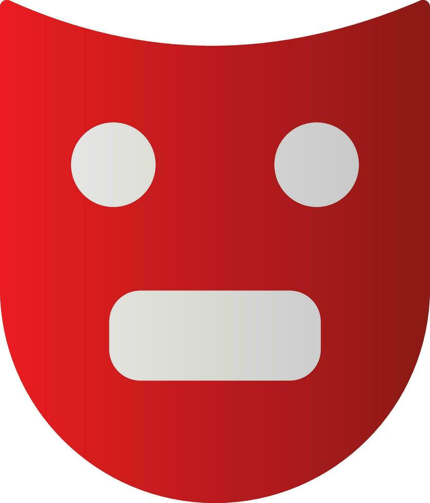 Theatre Mask  Vector Icon Design