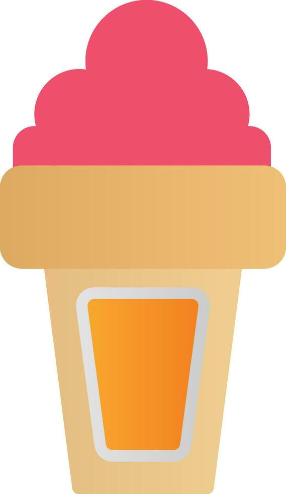 Ice Cream  Vector Icon Design