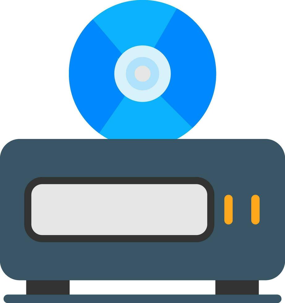 Dvd Player  Vector Icon Design