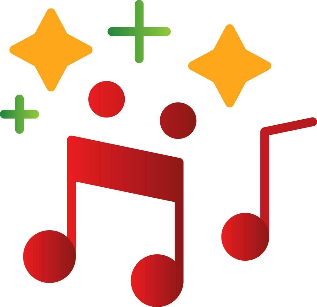 Musical Notes  Vector Icon Design