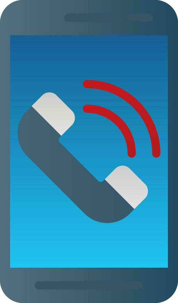 Mobile Call  Vector Icon Design