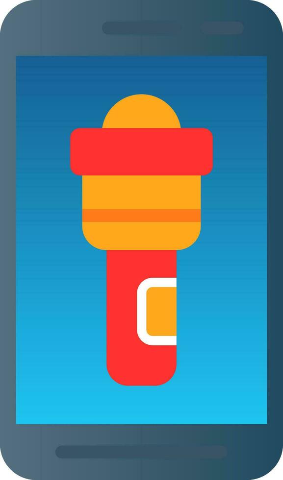 Flashlight  Vector Icon Design