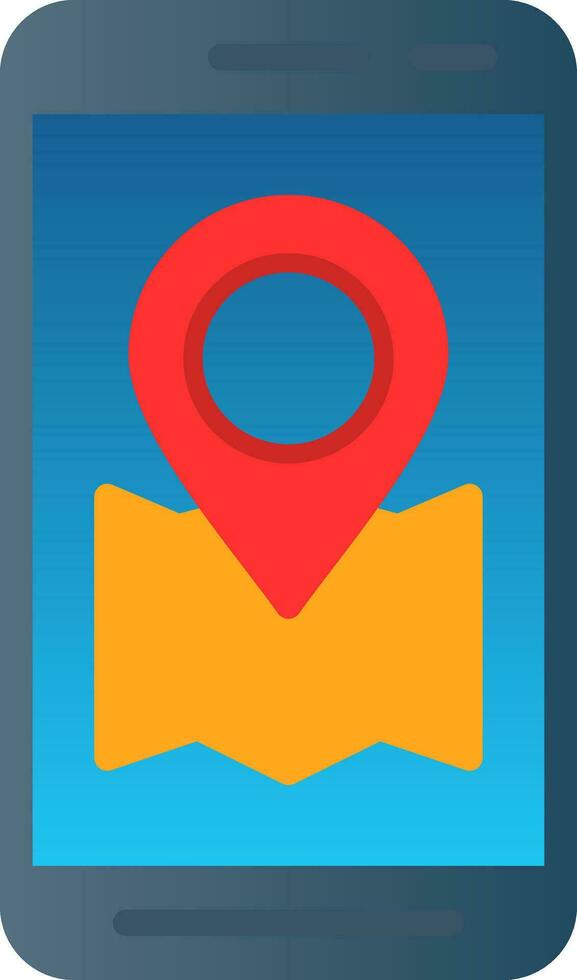 Location App  Vector Icon Design