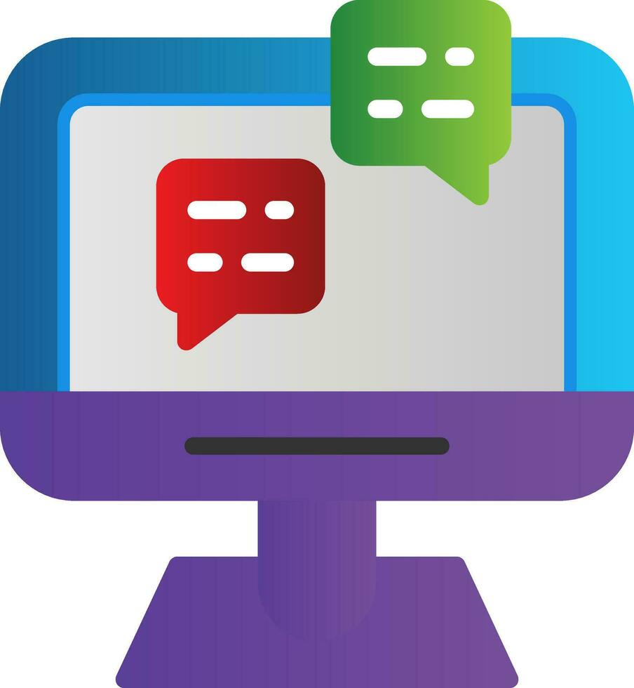Conversation  Vector Icon Design