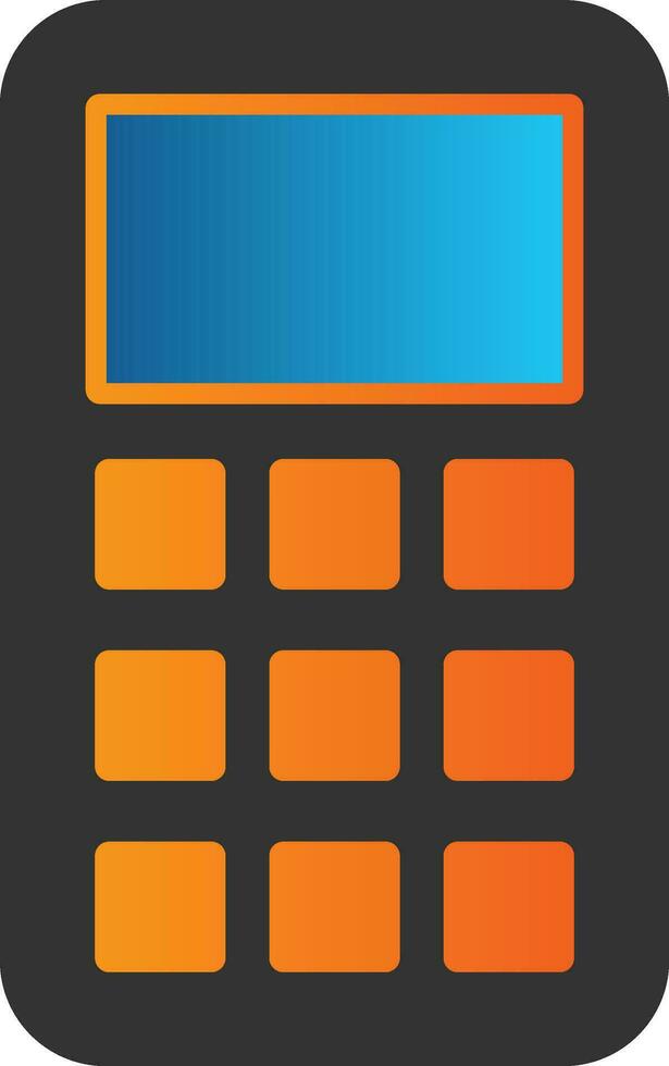 Dial Pad  Vector Icon Design