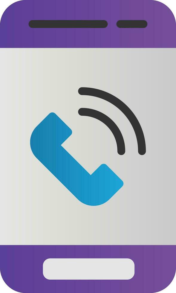 Phone Call  Vector Icon Design