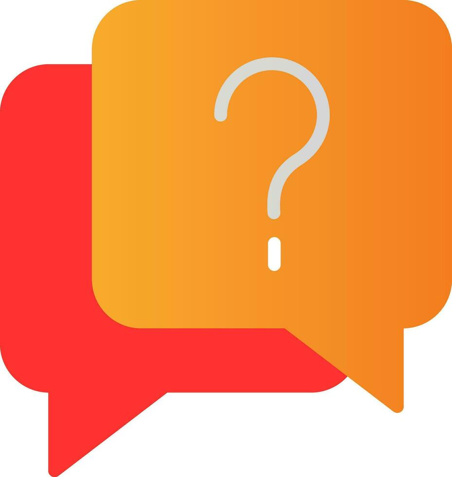 Question  Vector Icon Design