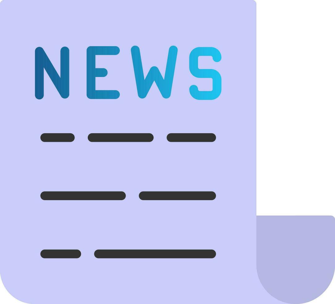 News  Vector Icon Design