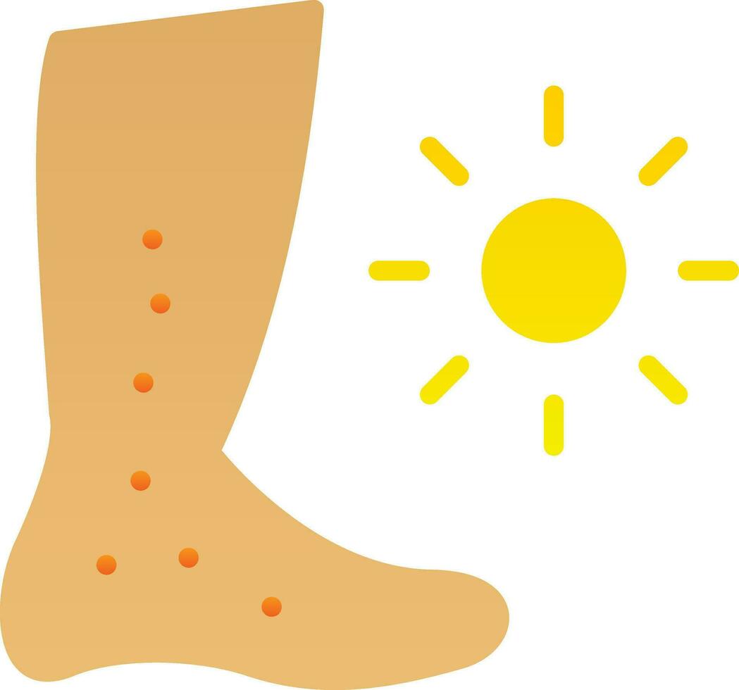 Skin Cancer  Vector Icon Design