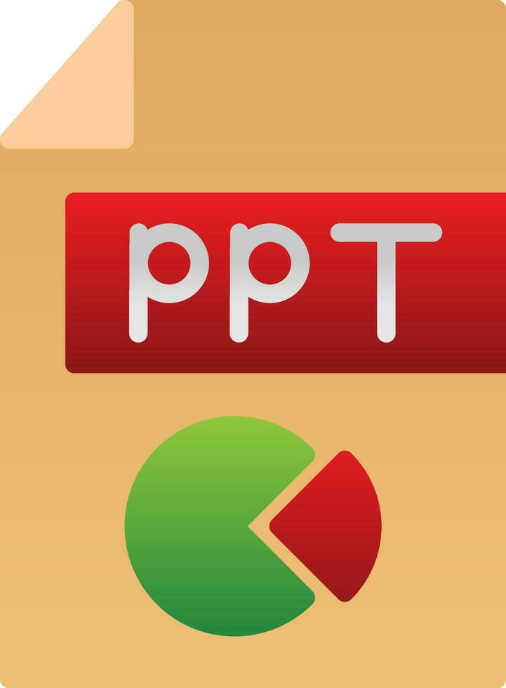 Ppt  Vector Icon Design