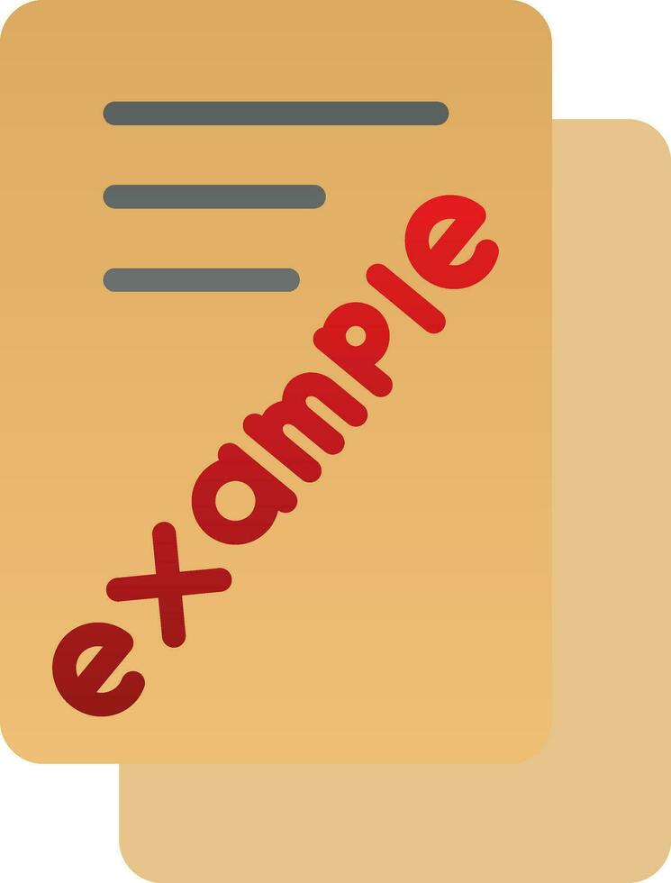 Example  Vector Icon Design