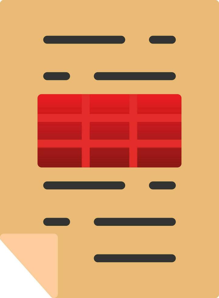 Table  Vector Icon Design