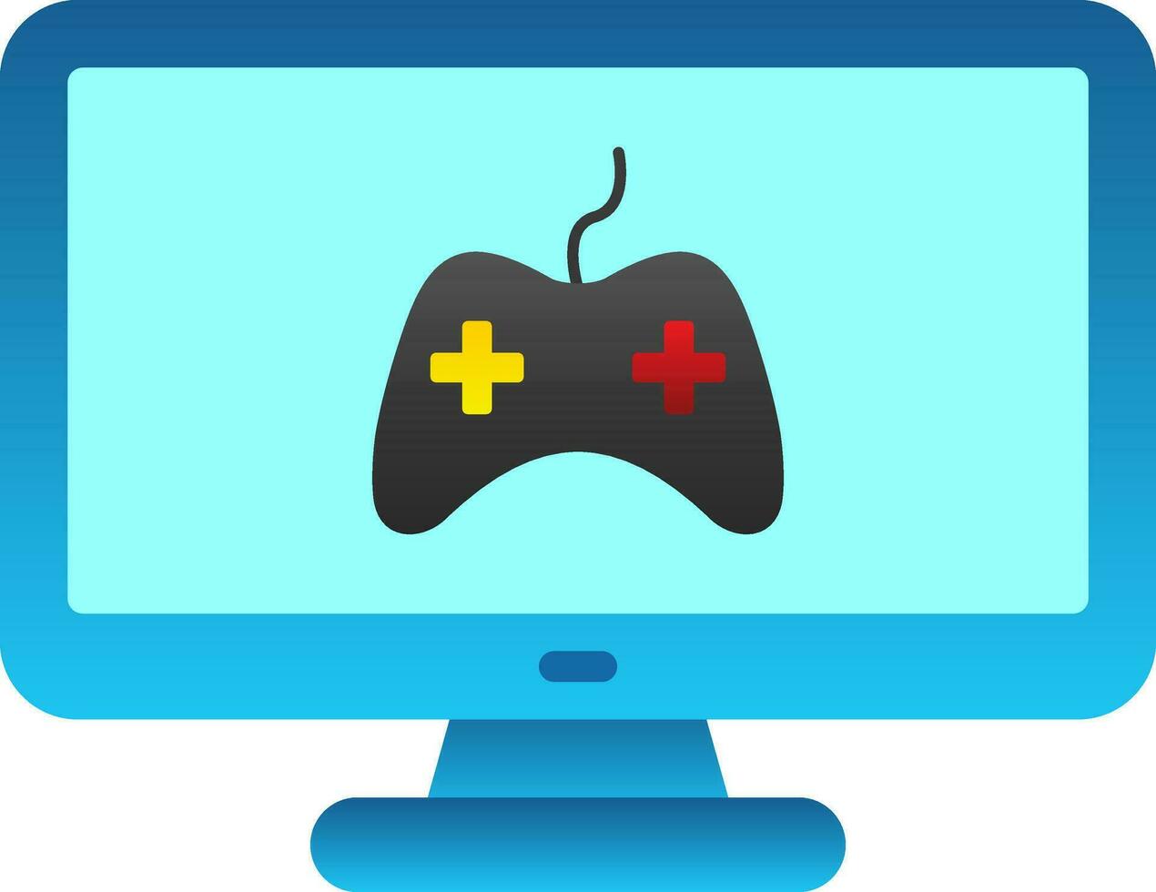Online Game  Vector Icon Design