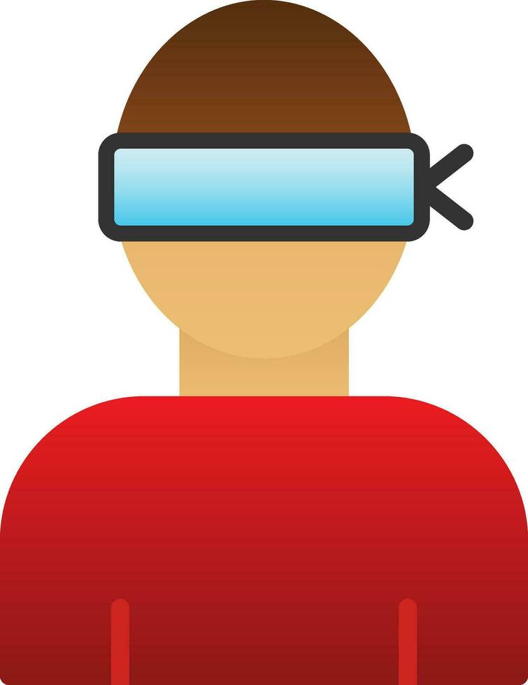 Blind Man  Vector Icon Design
