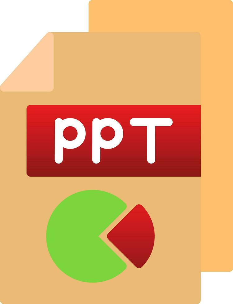 Ppt  Vector Icon Design