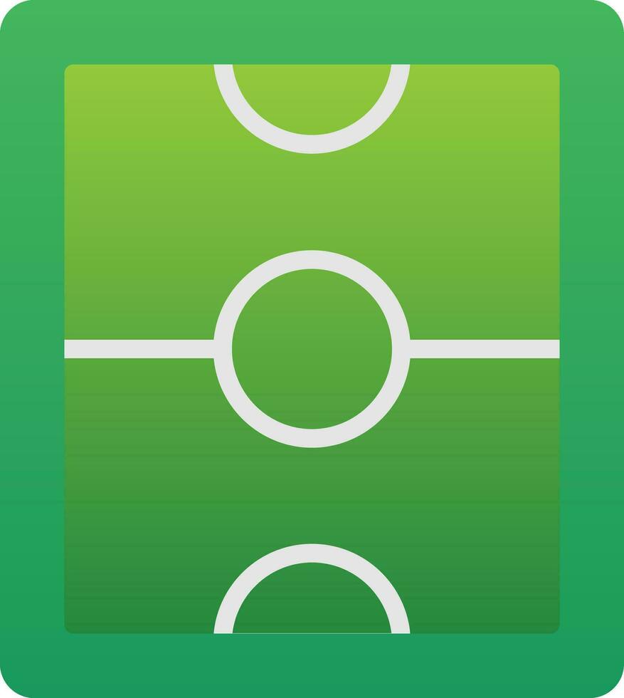 Soccer Field  Vector Icon Design