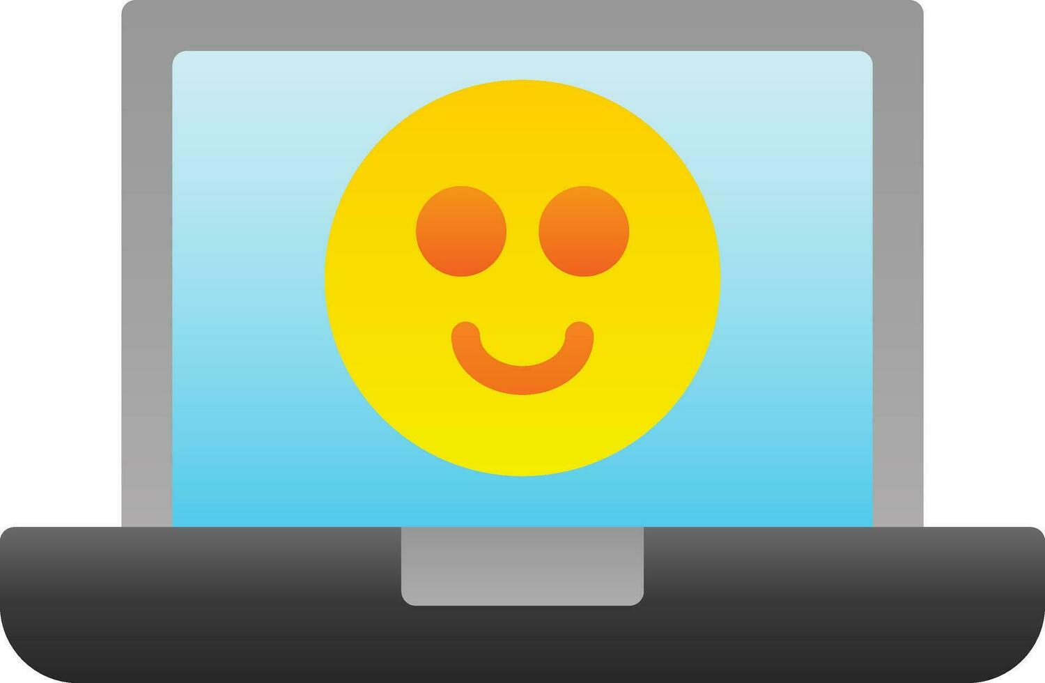 Happy Face  Vector Icon Design