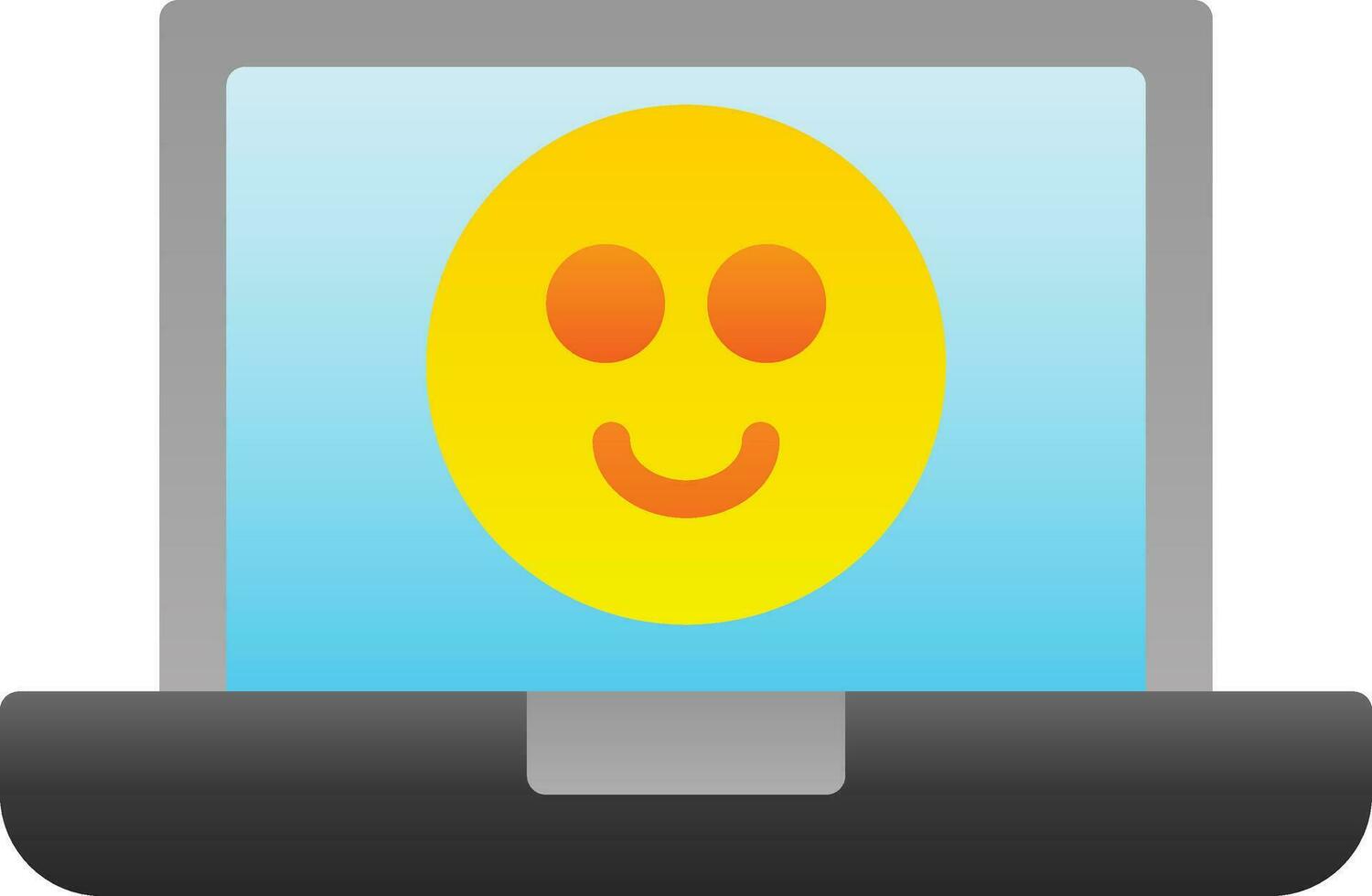 Happy Face  Vector Icon Design