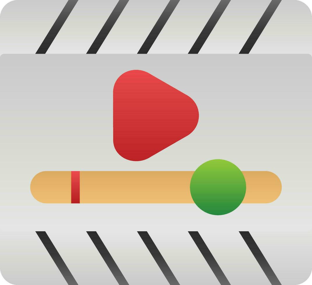 Video Player  Vector Icon Design
