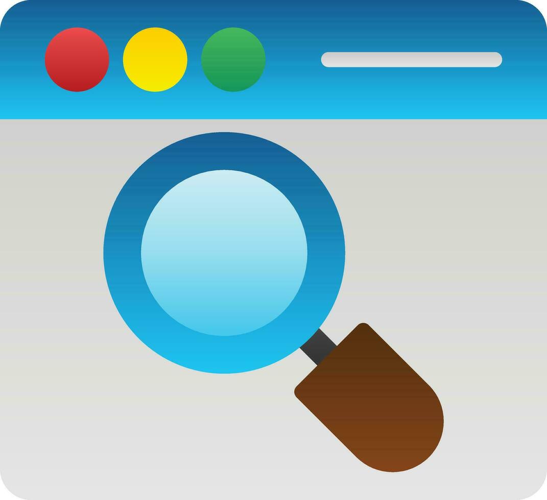 Search  Vector Icon Design