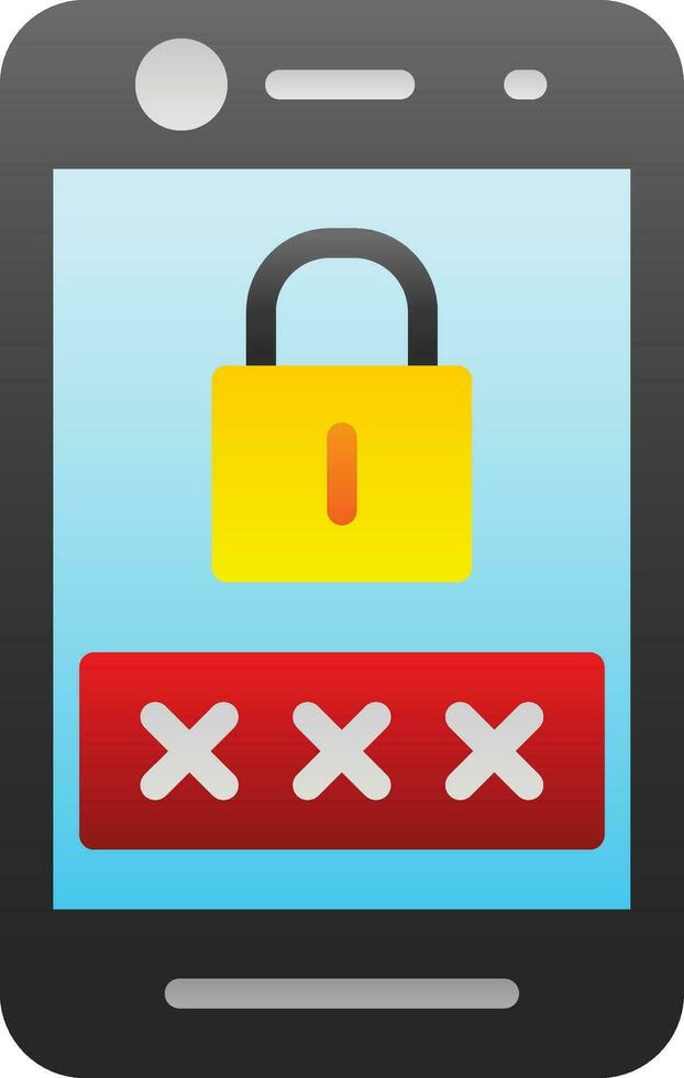 Password  Vector Icon Design