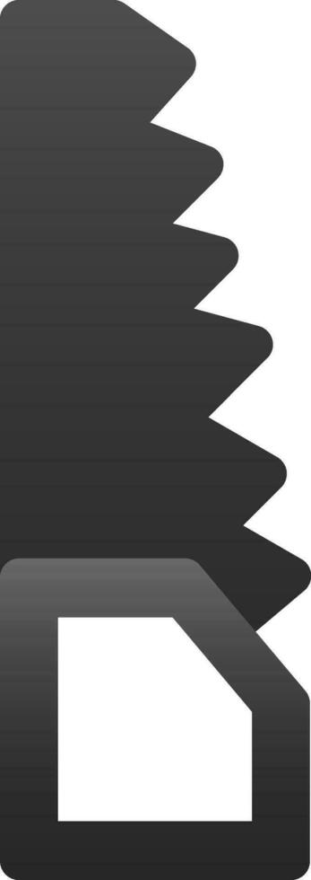 Saw  Vector Icon Design