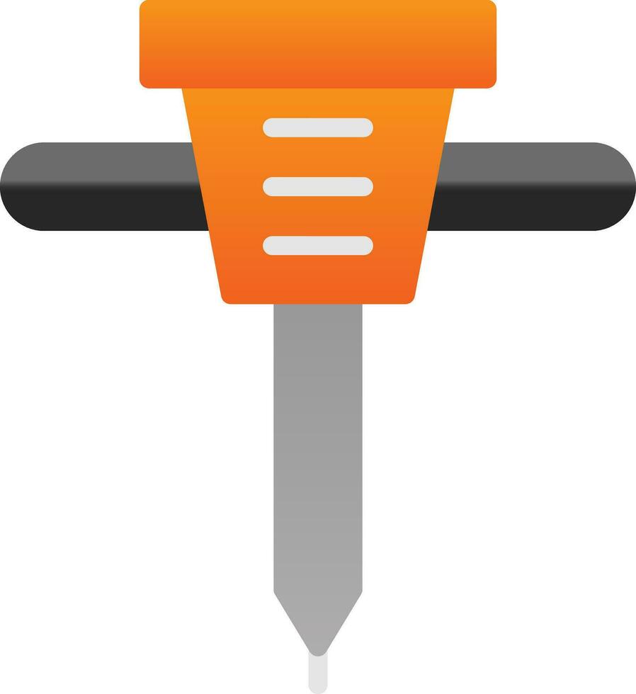 Jackhammer  Vector Icon Design