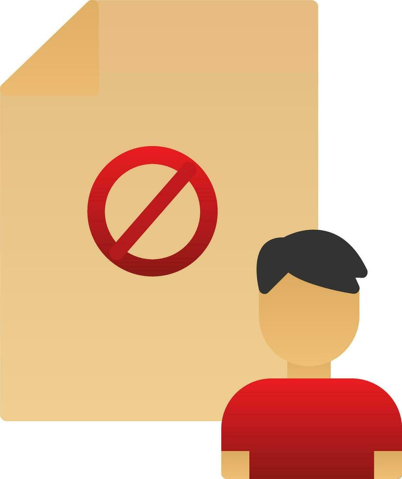 Termination Vector Icon Design