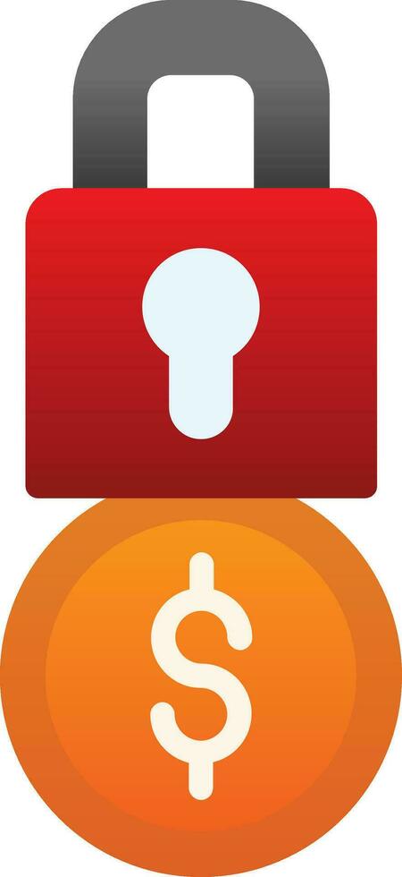 Locked Vector Icon Design