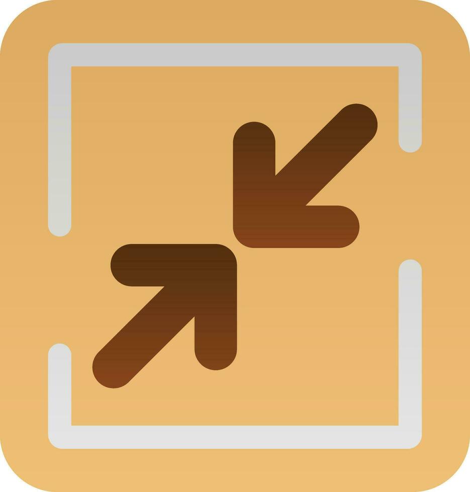 Minimize Sign Vector Icon Design