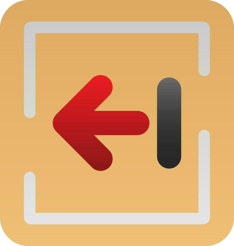 Left Arrow Vector Icon Design