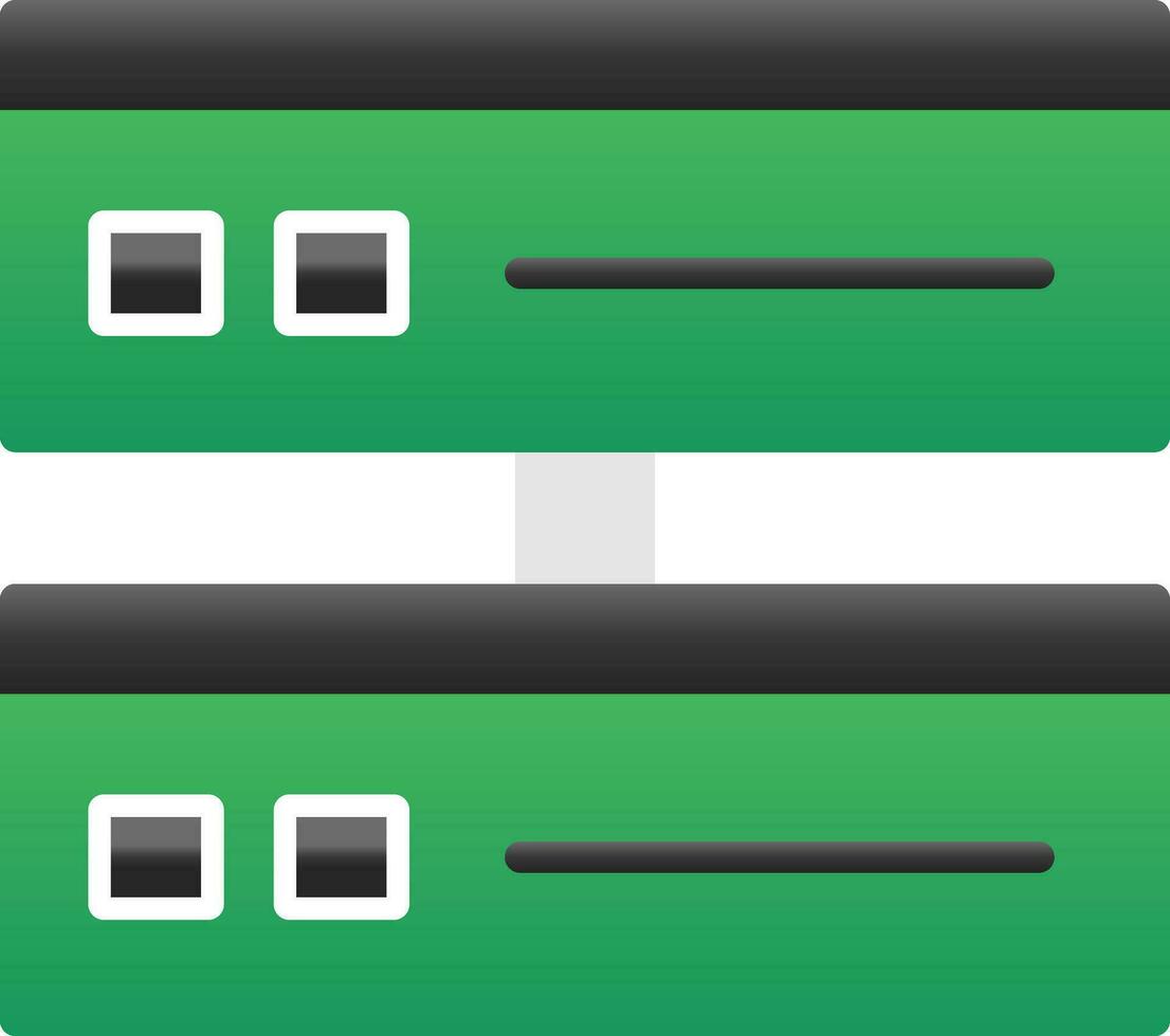 Server Vector Icon Design