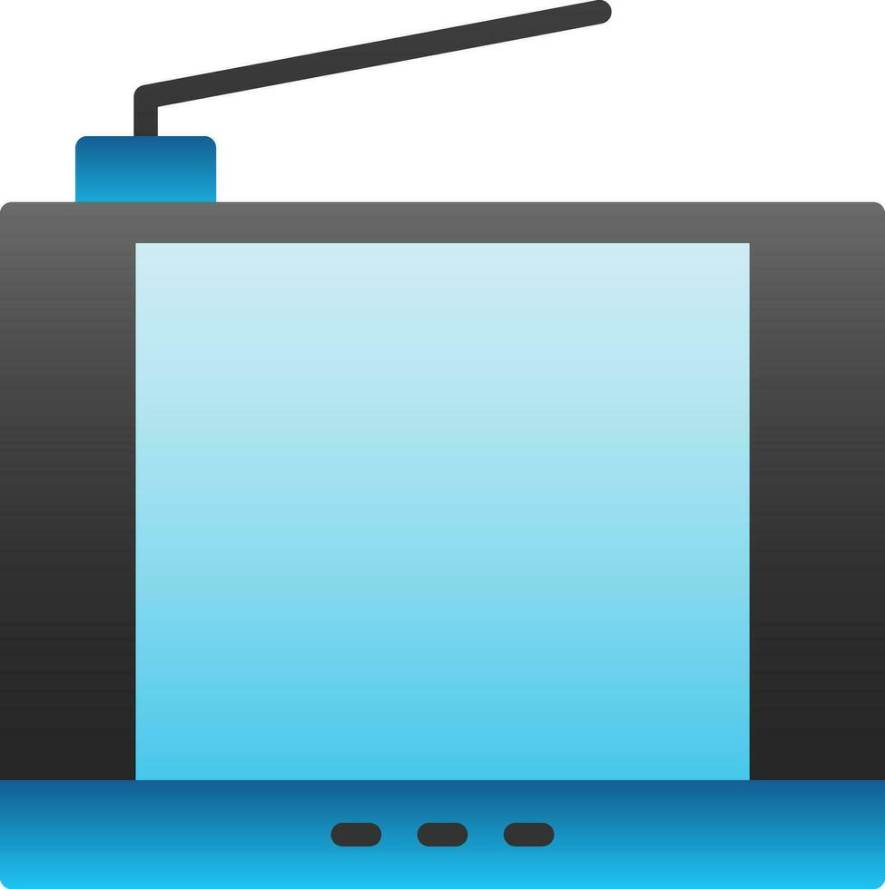 Television Vector Icon Design