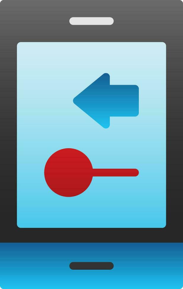 Swipe Vector Icon Design