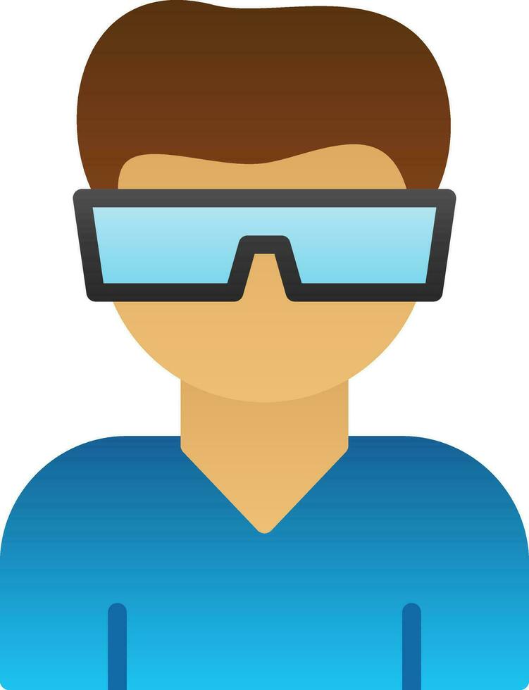 Virtual reality Vector Icon Design