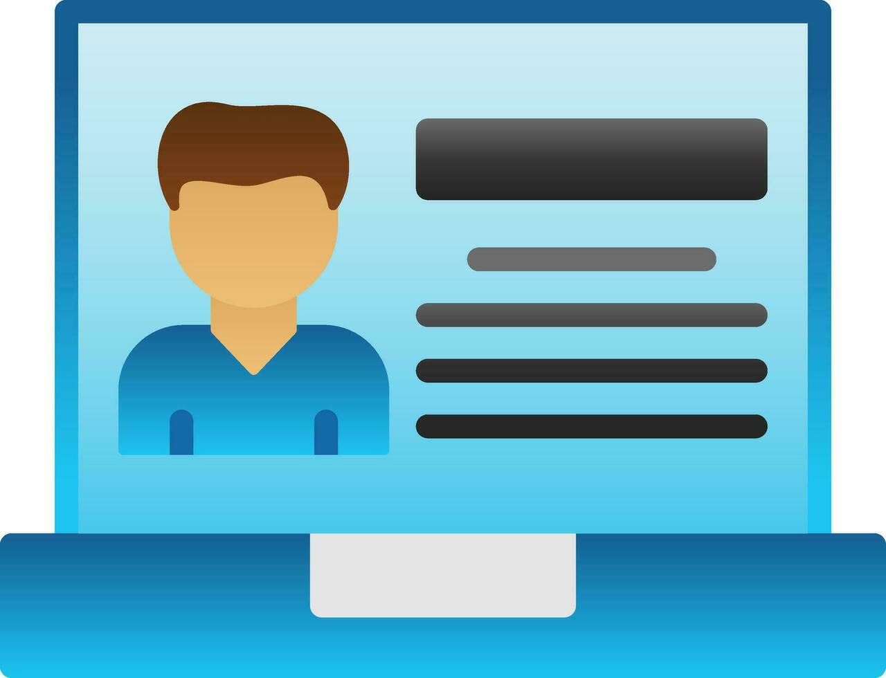 Profile Vector Icon Design