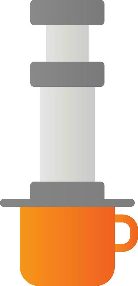 Aeropress Vector Icon Design