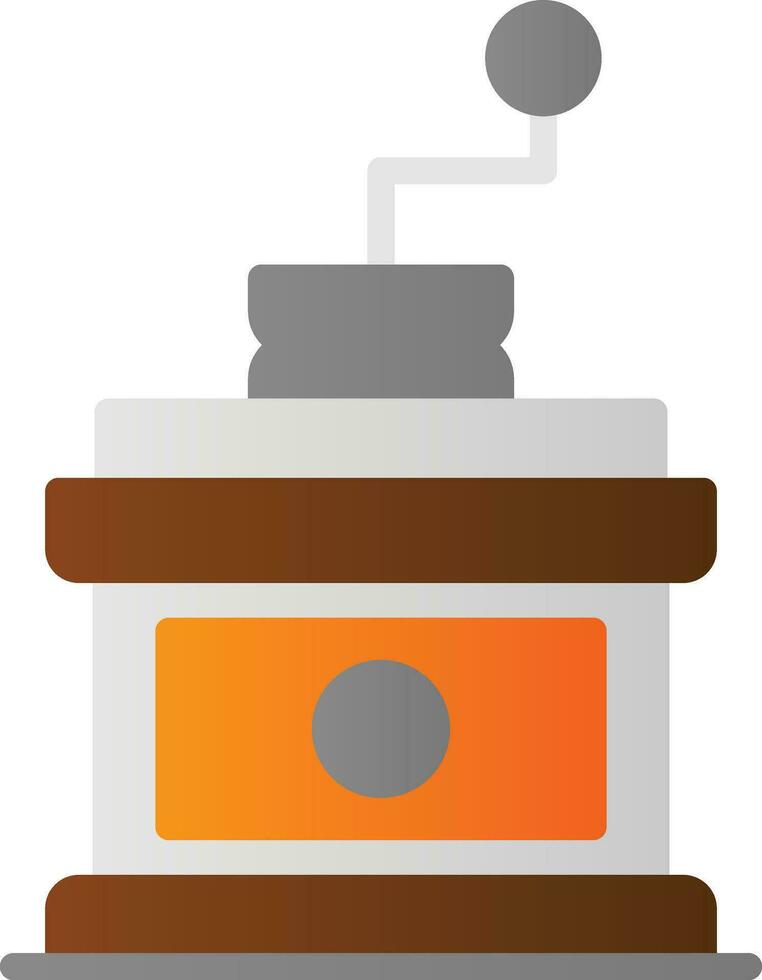 Coffee Grinder Vector Icon Design