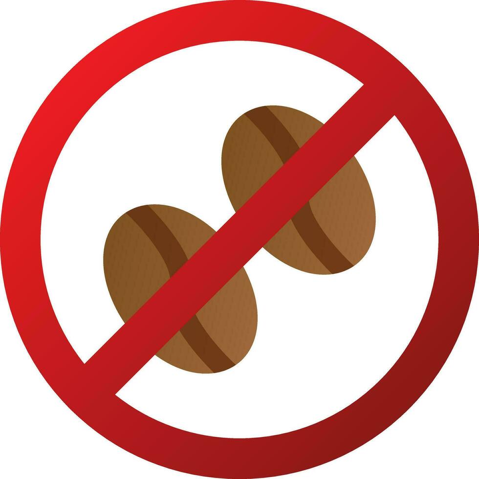 Prohibition Vector Icon Design