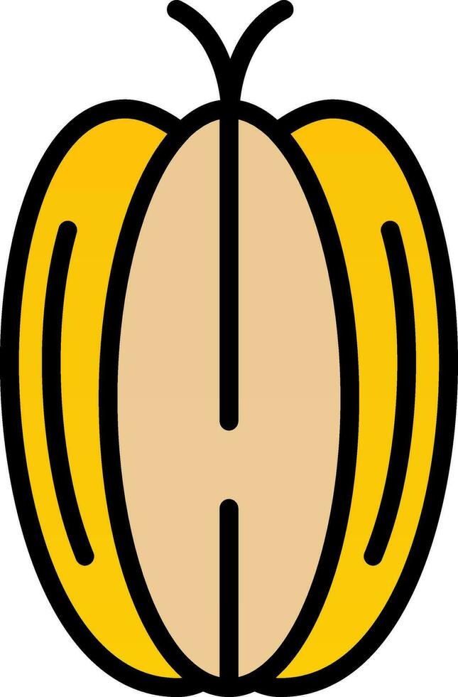 Carambola Vector Icon Design
