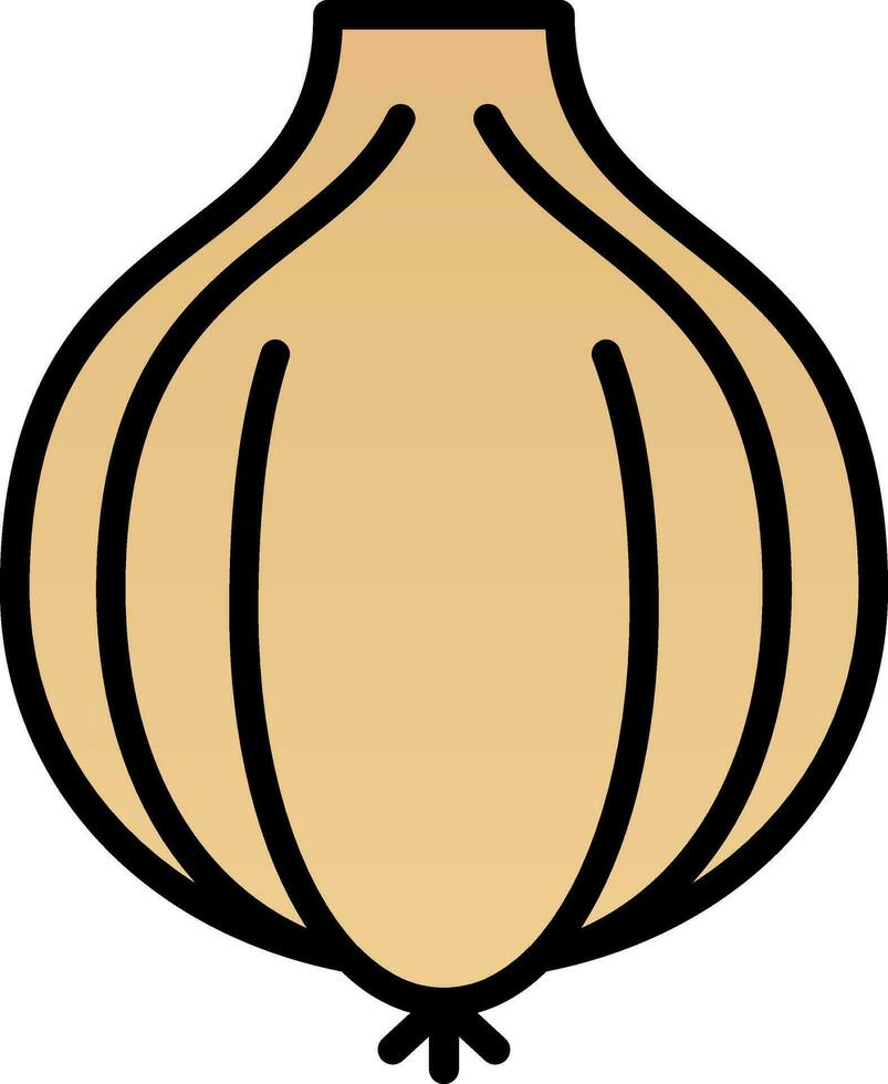Garlic Vector Icon Design