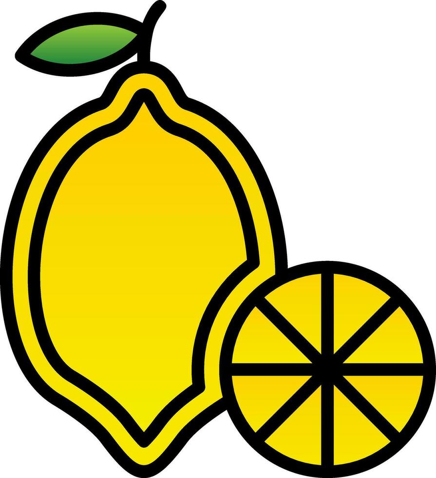 Lemon Vector Icon Design