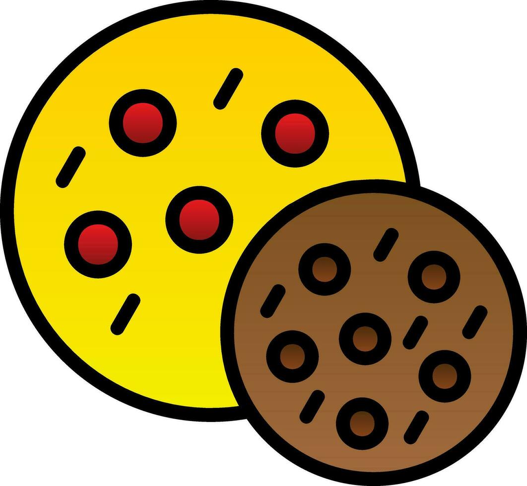 Cookies Vector Icon Design