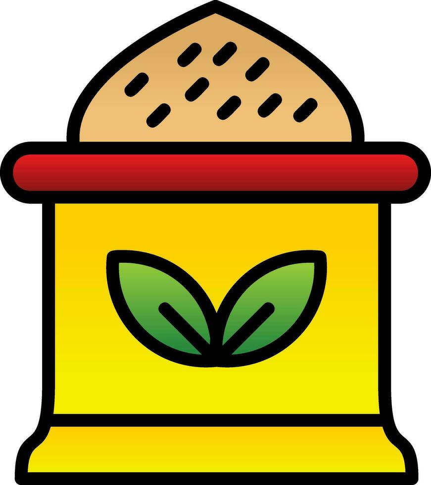 Flour Vector Icon Design