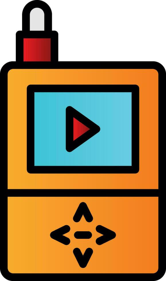 Music Player  Vector Icon Design