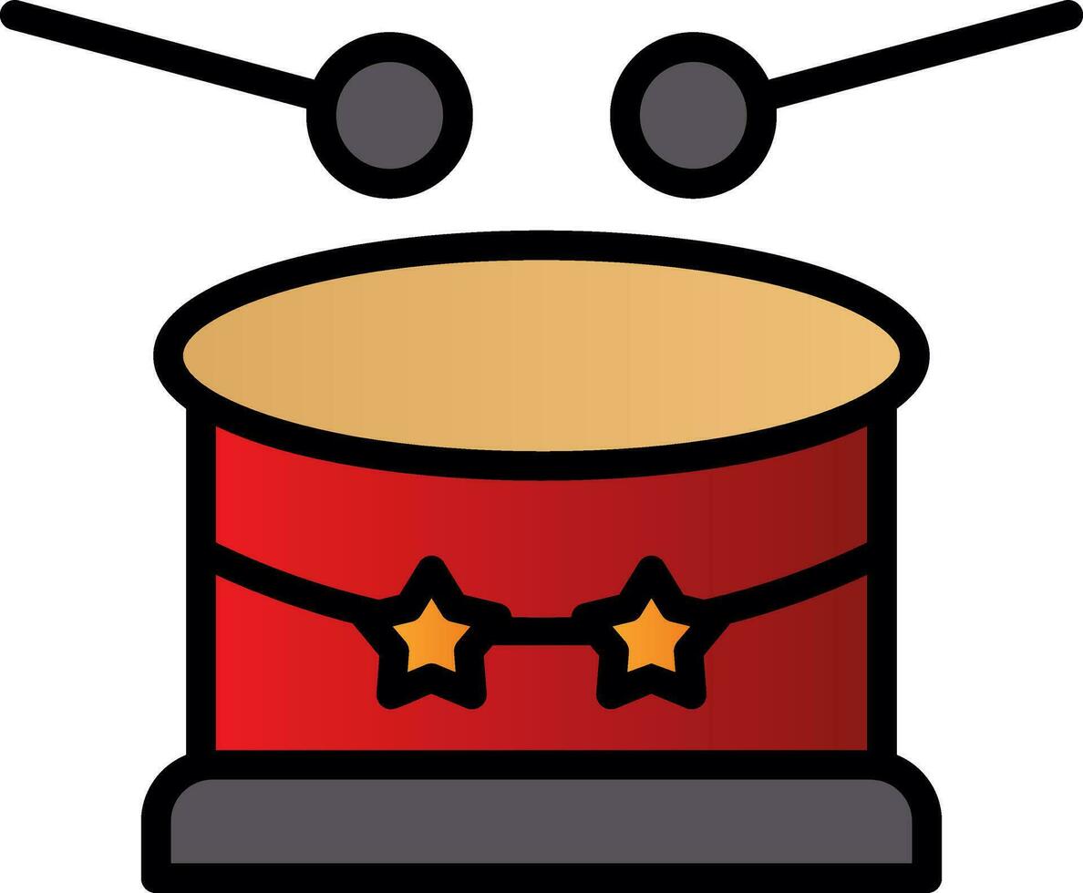 Drum  Vector Icon Design
