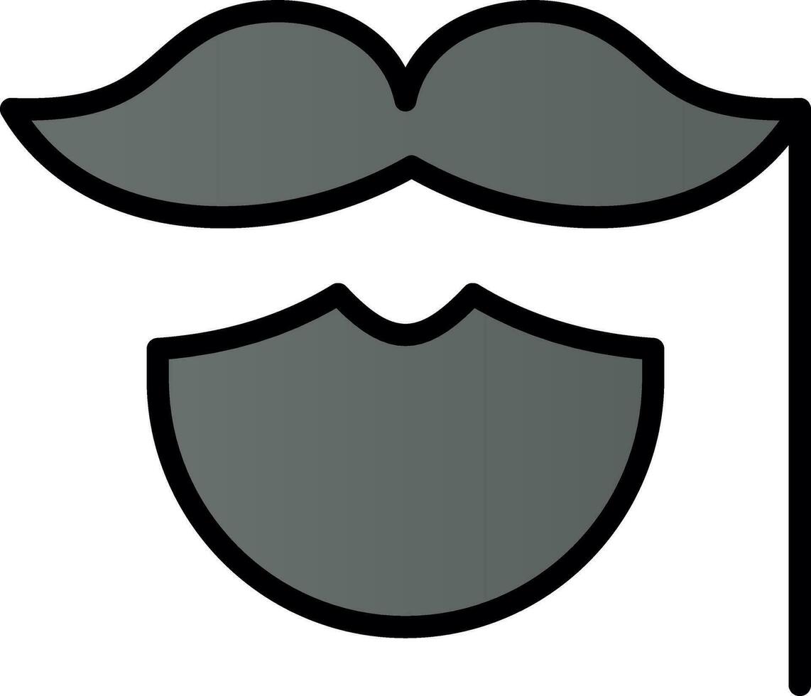 Moustache  Vector Icon Design